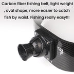 Carbon fiber belly support, Fishing waist belt