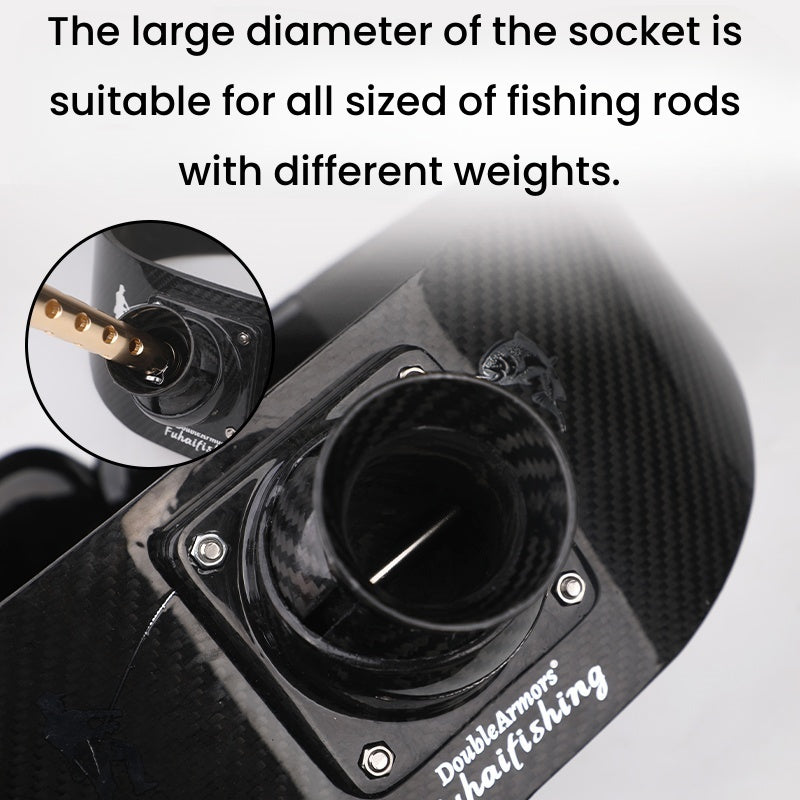 Carbon fiber belly support, Fishing waist belt